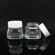 30g 50g 100g round white cosmetic cream jar skincare container