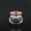  Cosmetic Cream Glass Jar With White Cap 50g 150g 