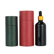 serum essential oil dropper glass bottle with paper tube