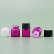 pink Perfume oil mini 1ml 2ml 3ml 5ml amber clear glass dropper bottle 