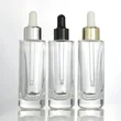 empty cream glass dropper serum toner spray bottle