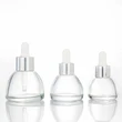 empty perfume cream glass dropper serum toner dropper 20ml  bottle