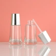 liquid serum glass dropper bottle with box for essential oil