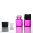 Wholesale Essential Oil Glass Mini Sample pink Glass Vial