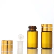  5ml empty glass essential oil 1 dram bottle glass tube vials