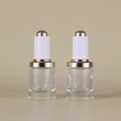 Custom 30ml Transparent Essential Oil Glass Dropper Bottle
