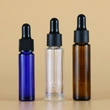 Unique Small Serum Luxury Dropper Bottles Round Bottle Dropper