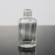 Thick Octagon Heavy  Glass Serum Oil Bottles