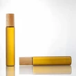 wholesale custom 10ml amber glass roll on bottle