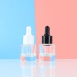 glass dropper bottle serum bottle 15ml thick bottom glass 