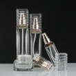 luxury skincare packaging serum pump bottle  body oil bottle