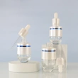 bottle white cosmetic essential oil glass bottle