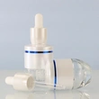 bottle white cosmetic essential oil glass bottle