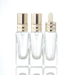 glass bottles 25ml transparent glass dropper bottle 