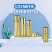 High Quality Cosmetic Pump Glass Lotion Bottle For Skin Care