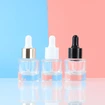 glass dropper bottle serum bottle 15ml thick bottom glass 