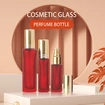 skin care packaging serum pump bottle  20ml glass bottle