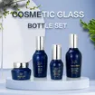 glass bottles and jars for skincare skincare glass bottle black matte 
