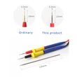 Mechanic Stainless Steel Multimeter Pen | 20A, 1000V, Silicone Wire