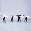 Пистолет для смешивания двухкомпонентного клея, 10: 1, 50 мл, пистолет для дозирования клея с картриджами ab