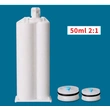 50 мл 1: 1 пластиковый эпоксидный герметизирующий картридж двойной картридж для дозирования клея цилиндр шприца для дозирования смеси