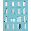 600ml 1:1 Two-component Epoxy Cartridge PP Dual Caulking Cartridge for ABglue adhesive epoxy polyurethane