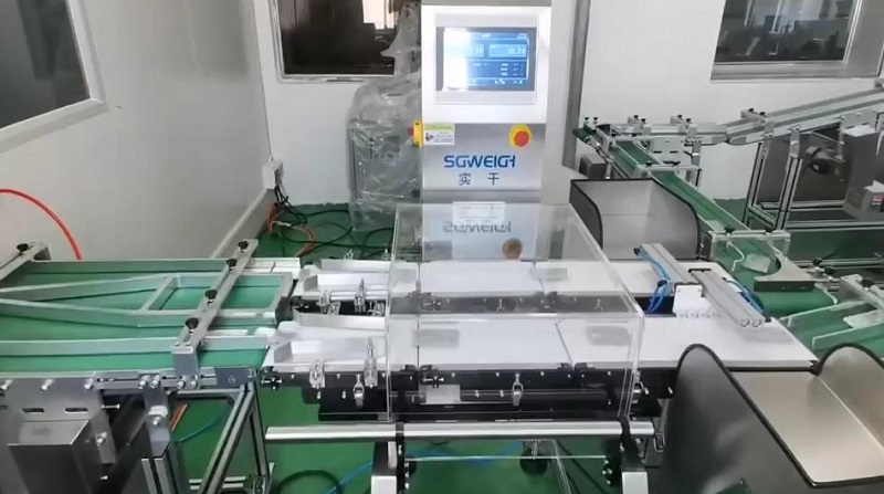 High-Precision Dual-Lane Checkweighing System Checkweigher with Automatic Rejection High-Precision Dual-Lane Checkweighing System Checkweigher with Automatic Rejection