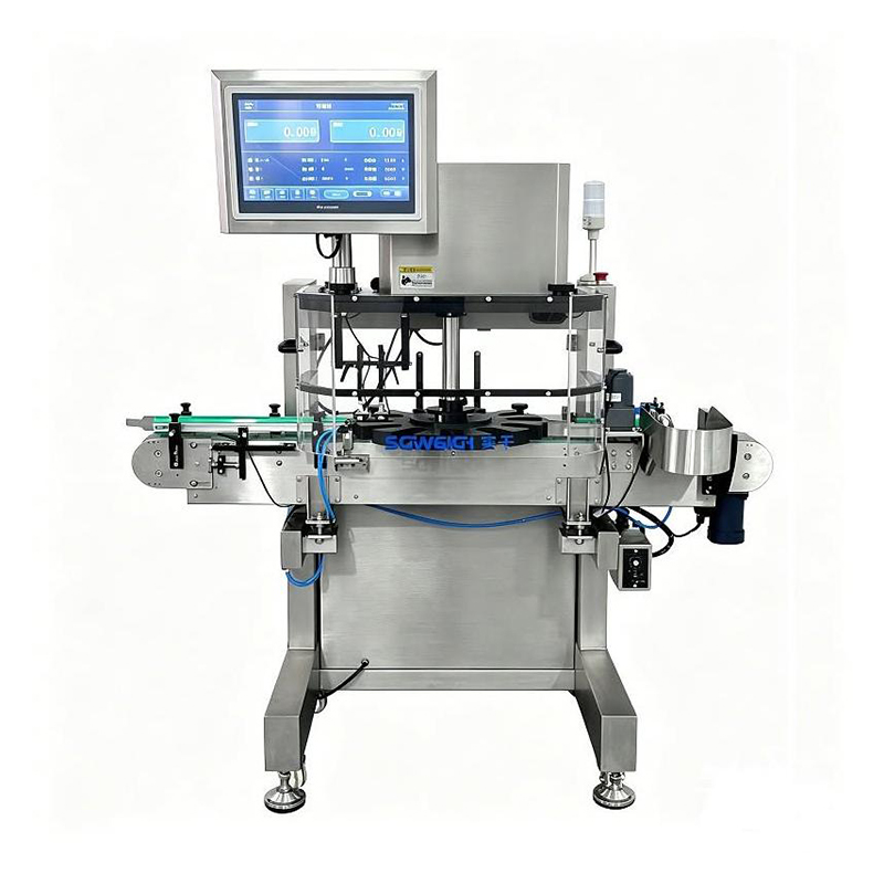 High Precision Rotary Bottle Checkweigher with Clamping Conveyor High Precision Rotary Bottle Checkweigher with Clamping Conveyor