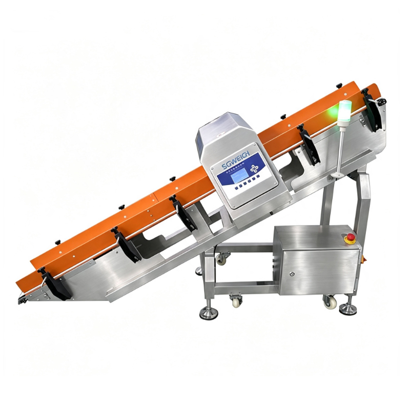 Tilting Conveyor Easy Cleaning Metal Detector Tilting Conveyor Easy Cleaning Metal Detector