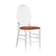 Cheap clear transparent plastic dining chair for wedding