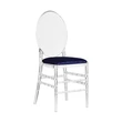 Cheap clear transparent plastic dining chair for wedding