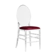 Cheap clear transparent plastic dining chair for wedding