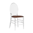 Cheap clear transparent plastic dining chair for wedding