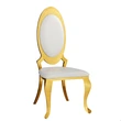 Wedding Event Gold Stainless Steel Banquet Chair