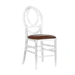 wholesale cheap price crystal plastic resin banquet napoleon chiavari chair 
