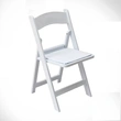 Folding Leisure White plastic table 