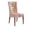 High quality Luxury high back metal dining chair