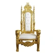 Luxury Royal King And Queen Wedding Throne Chair