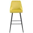 Modern Chair Velvet Upholstery Chair Bar Stool