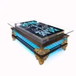 Custom Made LED Gold Resin Modern KTV Table
