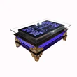 Custom Made LED Gold Resin Modern KTV Table