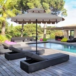 Outdoor Pagoda tropical Parasol tassels beach umbrella 