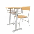 Student Desks And Chairs Studying Table Set For Classroom