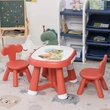 Plastic Indoor Baby Furniture Children Chair And Table Set