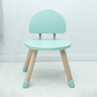 Mushroom-Shaped Solid Wood Children's Tables And Chairs