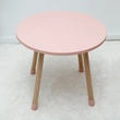 Nordic Round Solid Wood Kindergarten Furniture