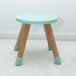 Nordic Round Solid Wood Kindergarten Furniture