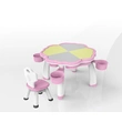  Preschool Children Plastic Furniture Table and Chair Sets