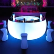 customized product illuminated mobile LED bar counter