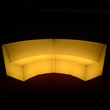  PE Plastic Illuminated Furniture for Home Garden LED  Sofa